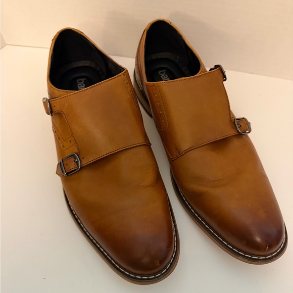 Bar III Other - Bar III Tan Jesse Leather Men's Monk Strap Oxfords Men’s 12